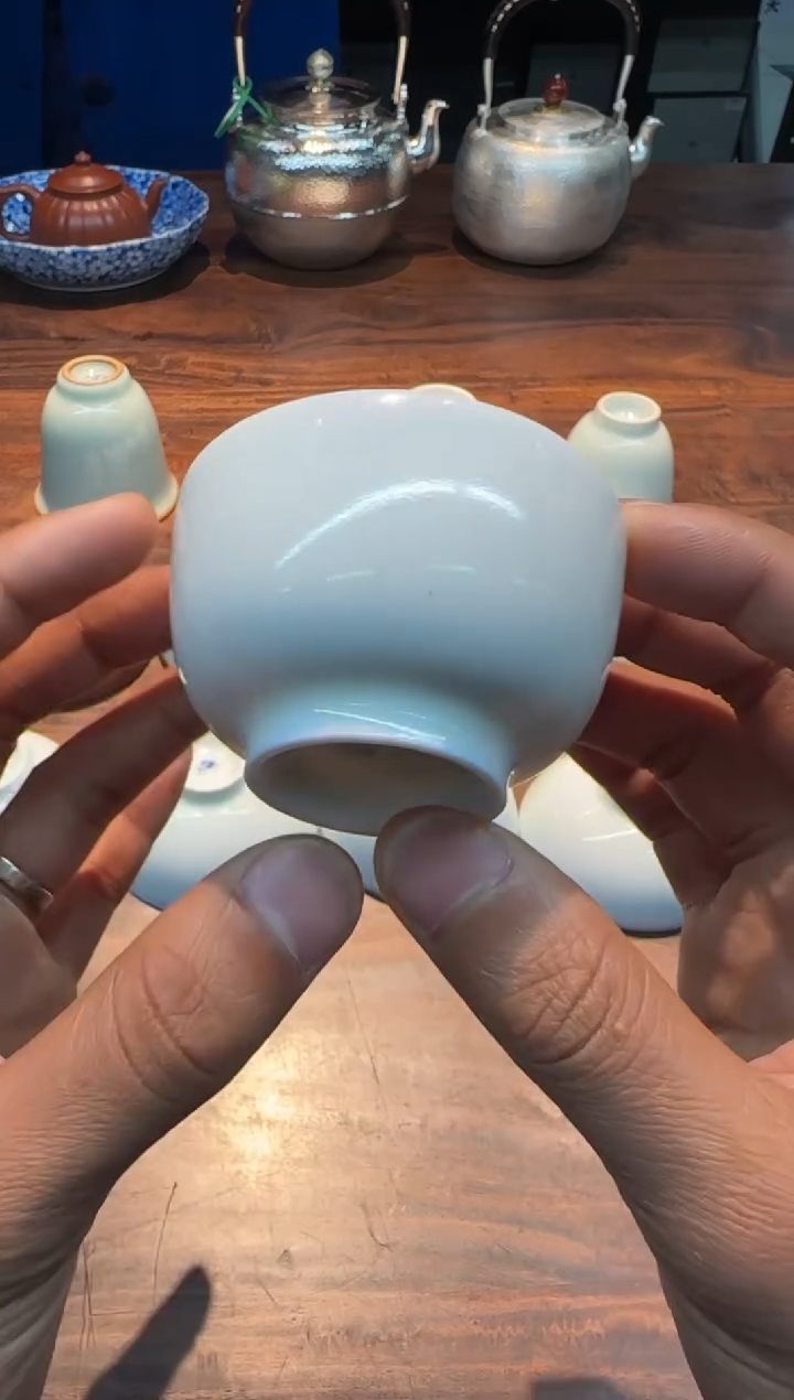 【闪购商品】刘钦莹 石桥 青釉小直口杯