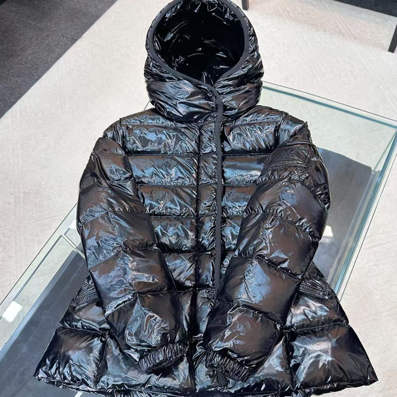 25年 秋冬新款 三色连帽时尚休闲宽松女款 羽绒服 XK-029