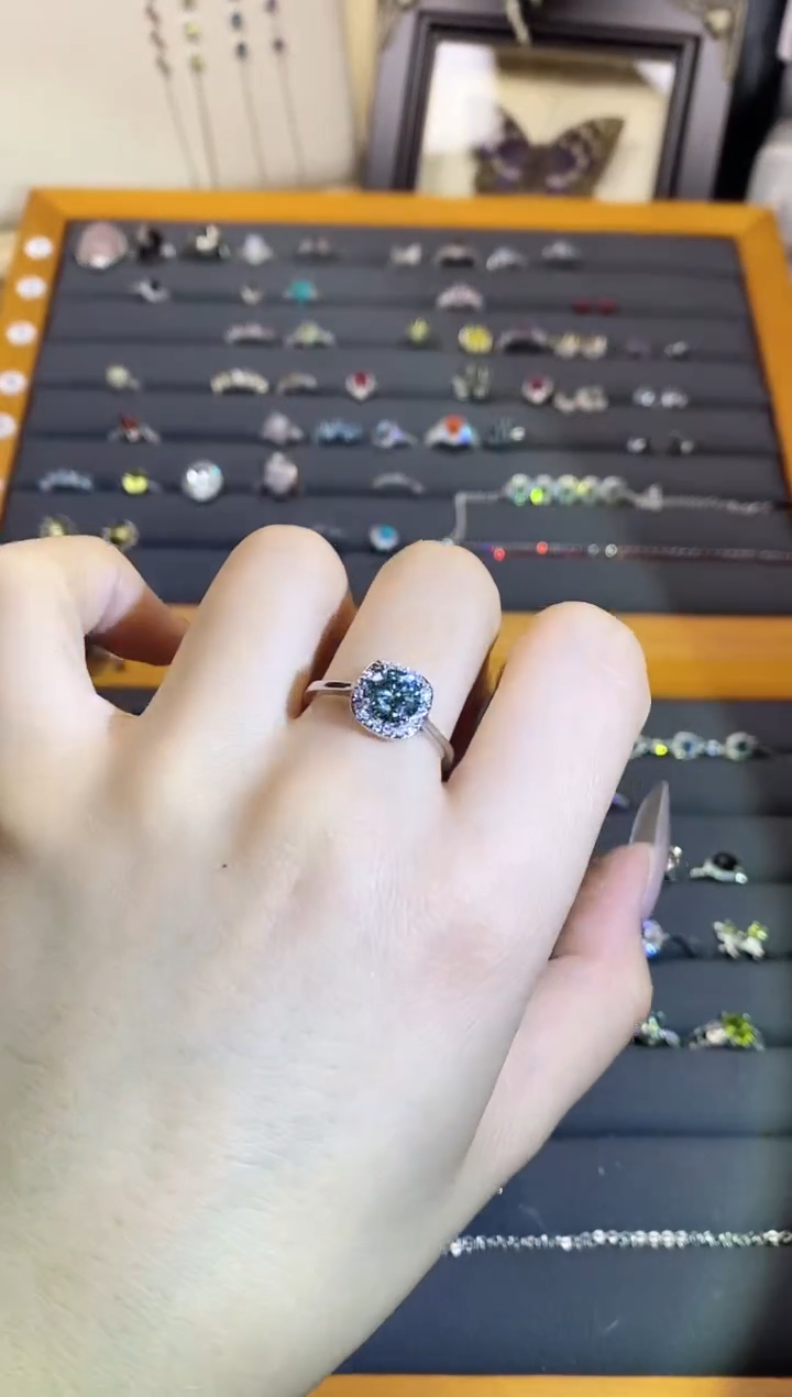 【闪购商品】水晶手链银S925镶嵌A67