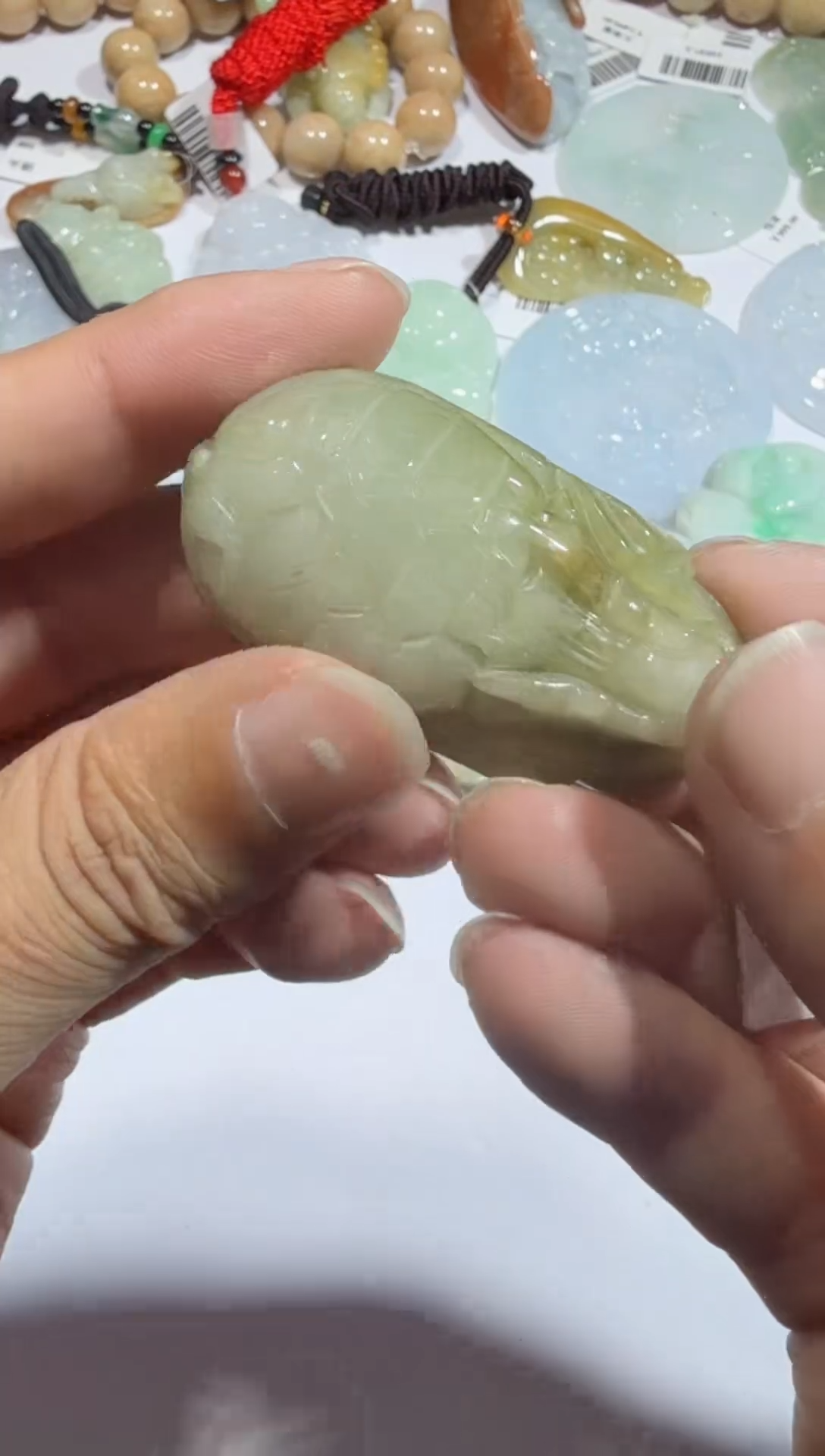 【闪购商品】翡翠吊坠(不含链)未镶嵌00001521