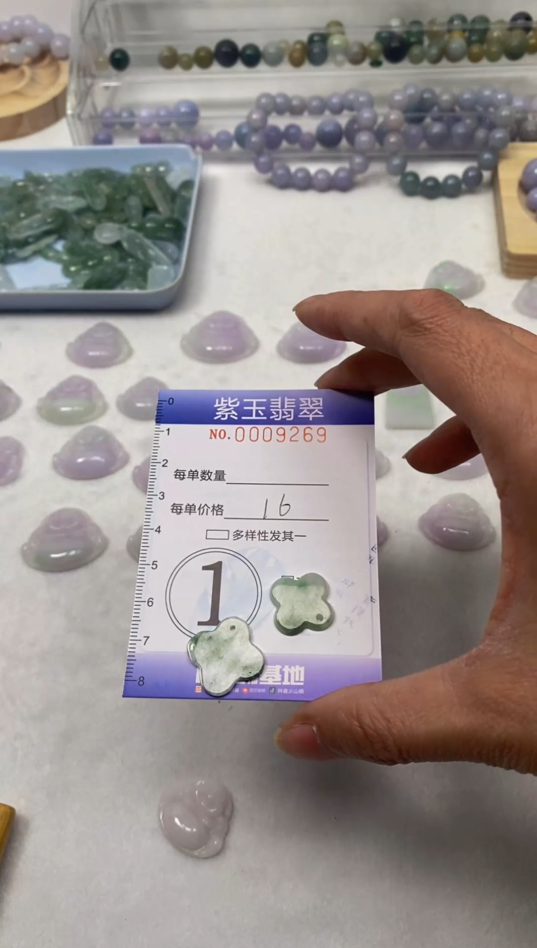 【闪购商品】翡翠颈饰未镶嵌挂件