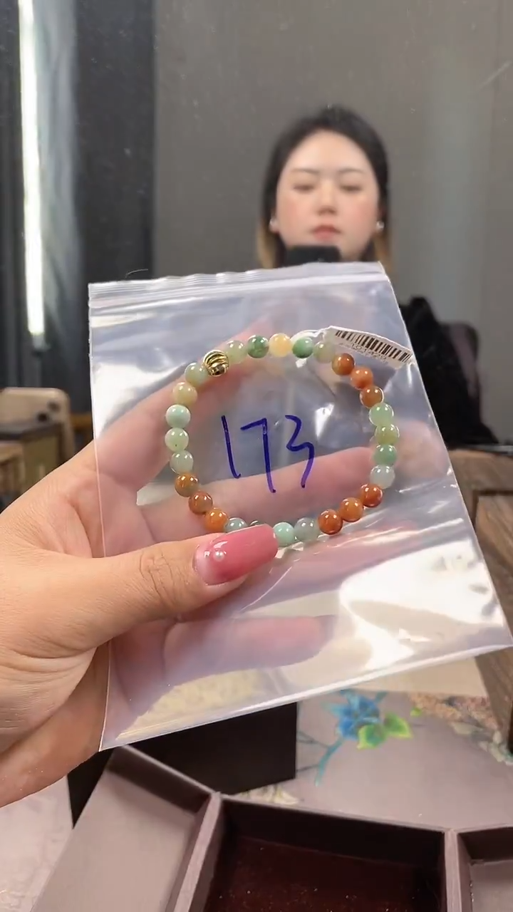 未镶嵌手链翡翠手串