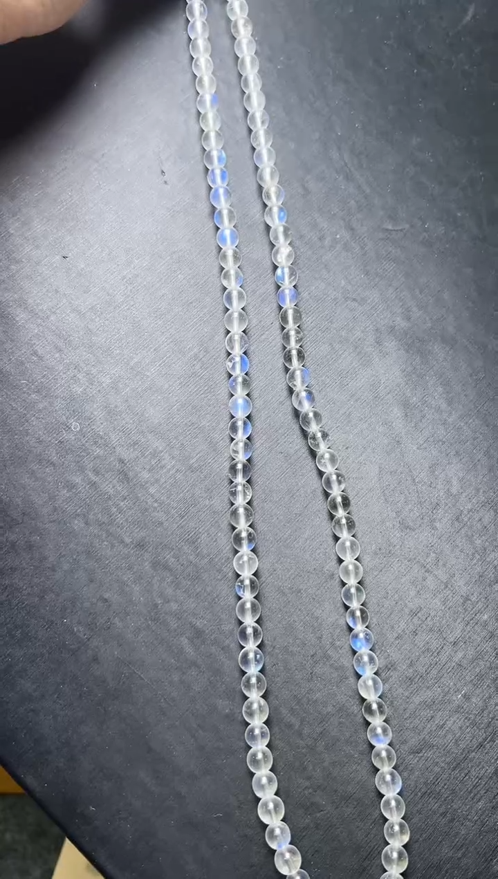 未镶嵌手串长石蓝月光多圈手串6m+  M57460X 多样性发一