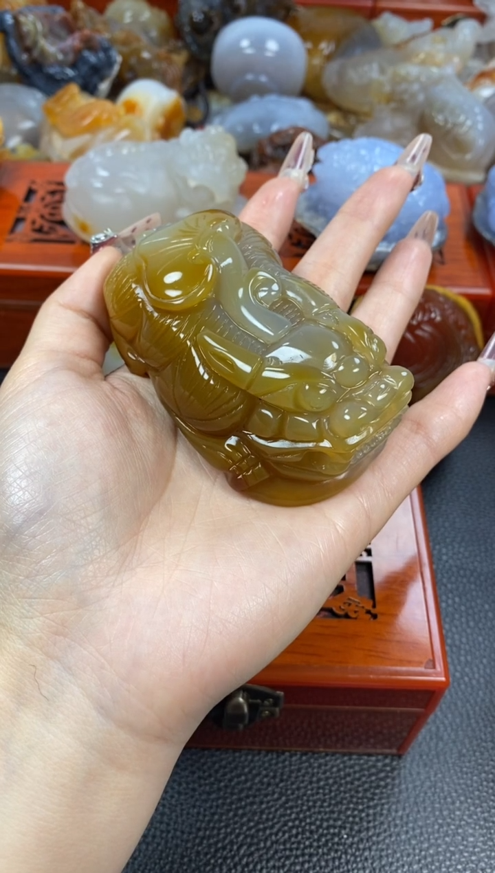 【闪购商品】玛瑙/玉髓手把未镶嵌1