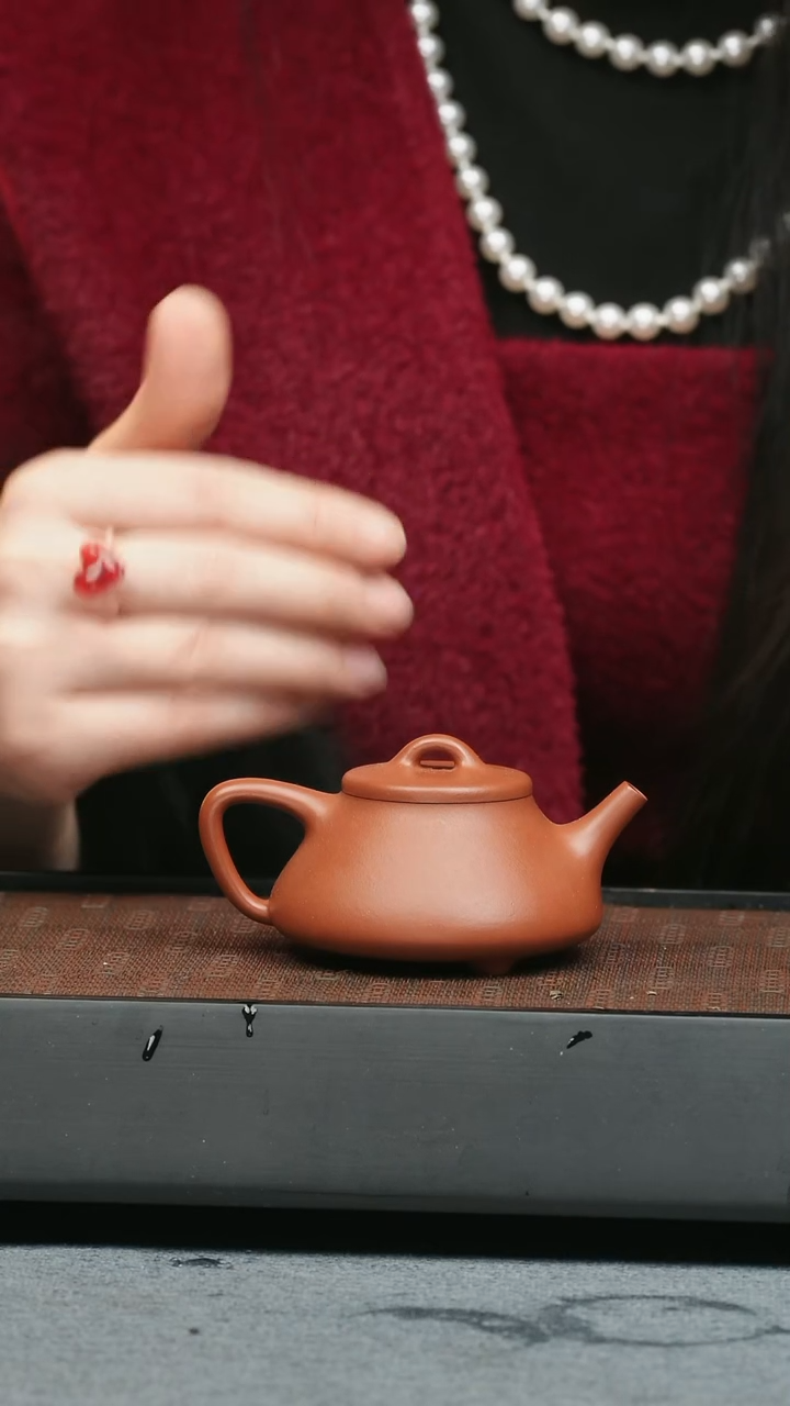 【闪购商品】紫砂茶壶五堂 士恒石瓢