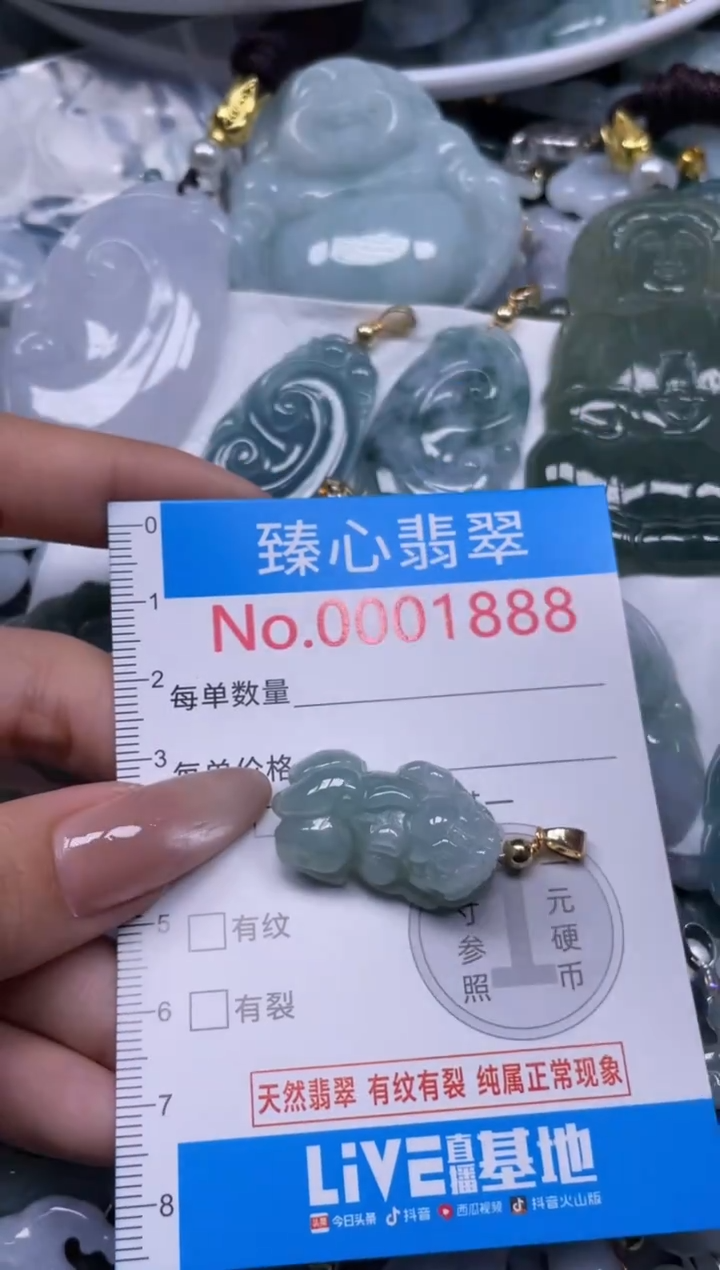 颈饰未镶嵌翡翠1888