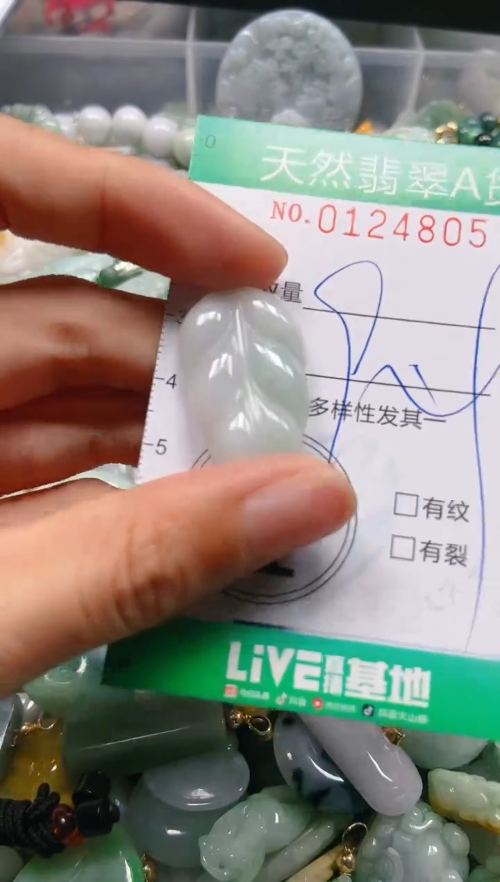 翡翠未镶嵌颈饰闪购0124805