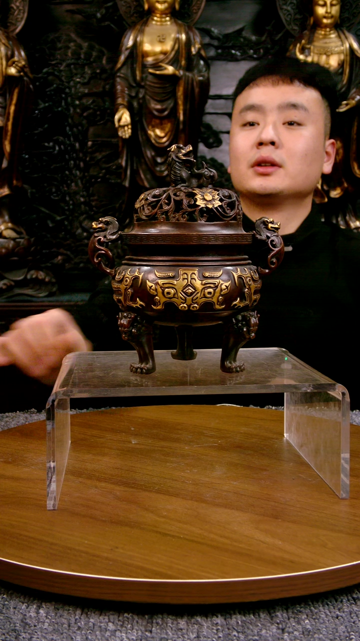 铜悟**道收藏摆件000001