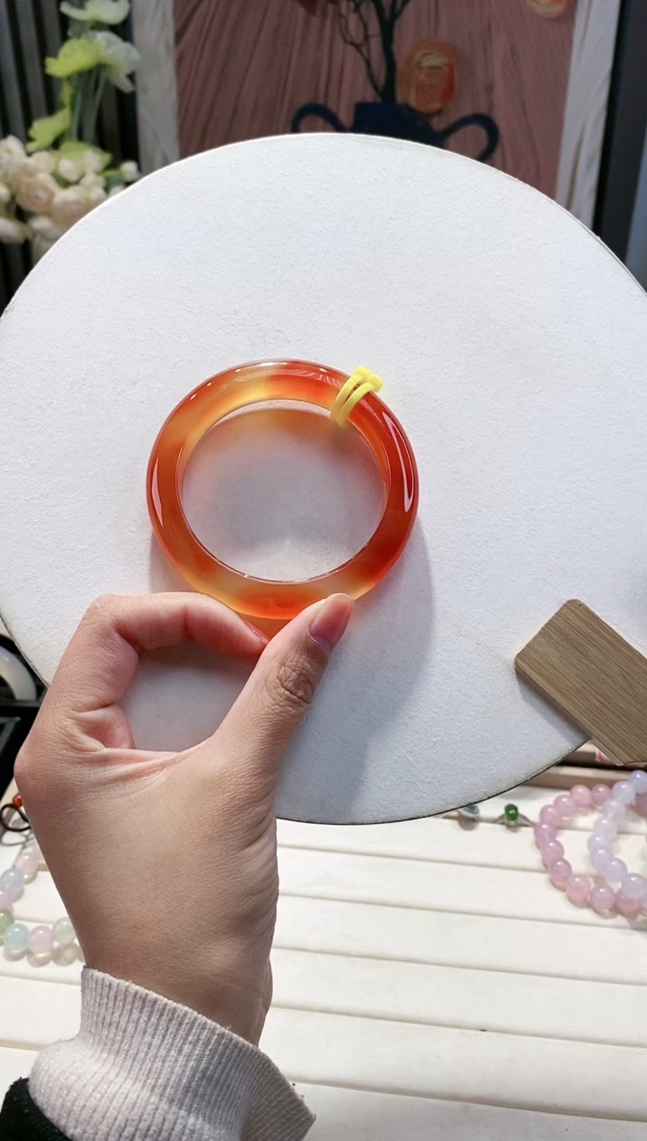 手镯玛瑙/玉髓未镶嵌114-57.5