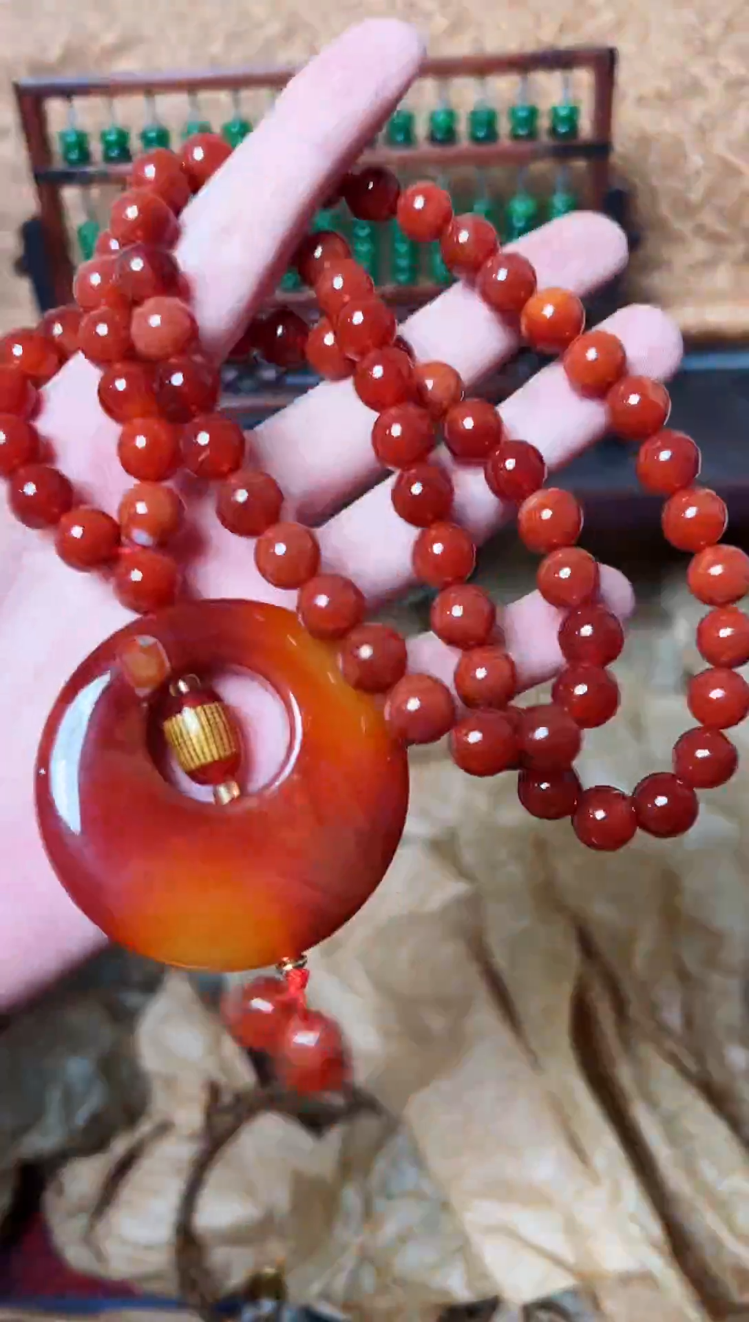 【闪购商品】南红玛瑙颈饰合金 好运来直播专属链接