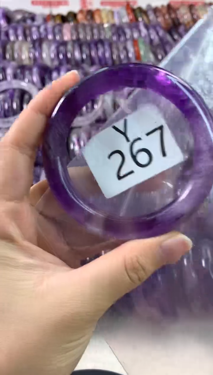 【闪购商品】水晶水晶手镯Y未镶嵌267-57