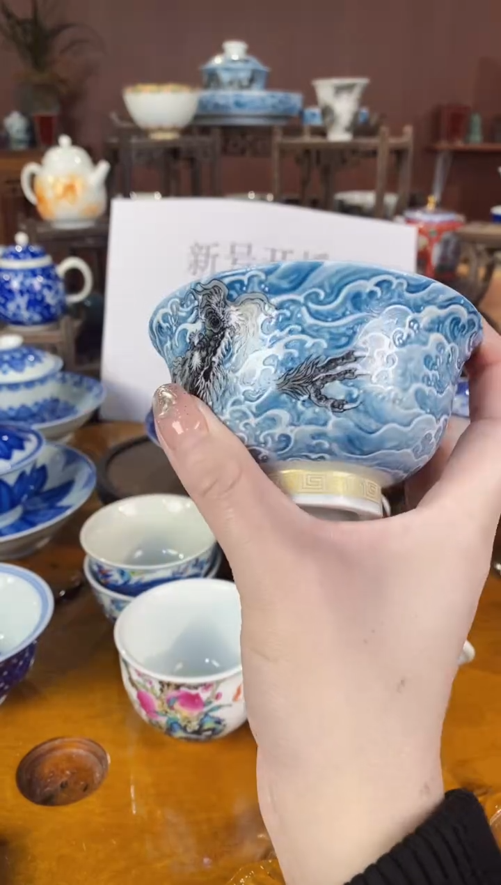 【闪购商品】杯景德镇陶瓷一个////