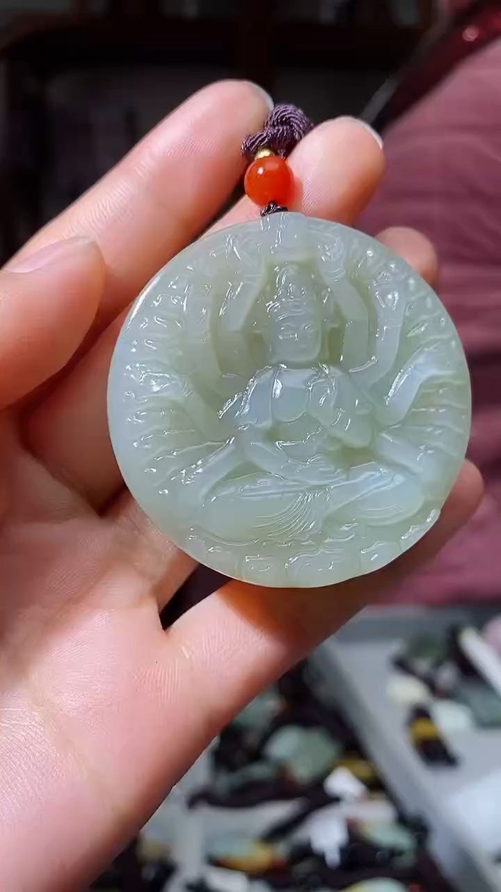 【闪购商品】和田玉挂件未镶嵌1