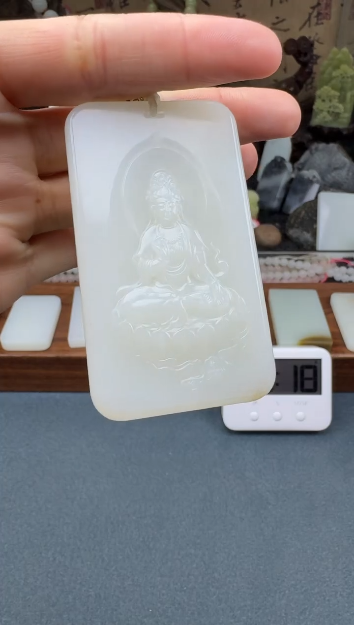 【闪购商品】和田玉颈饰未镶嵌开心