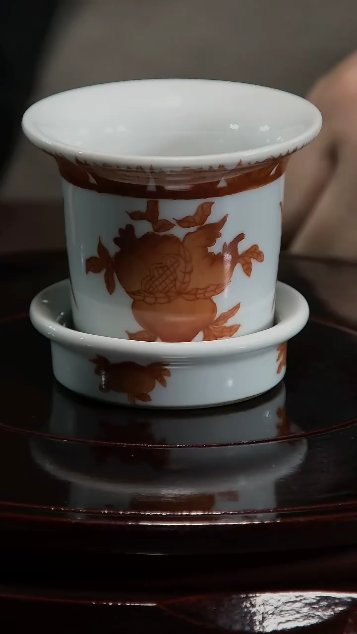 【闪购商品】摆件A12-5主人杯套组景德镇