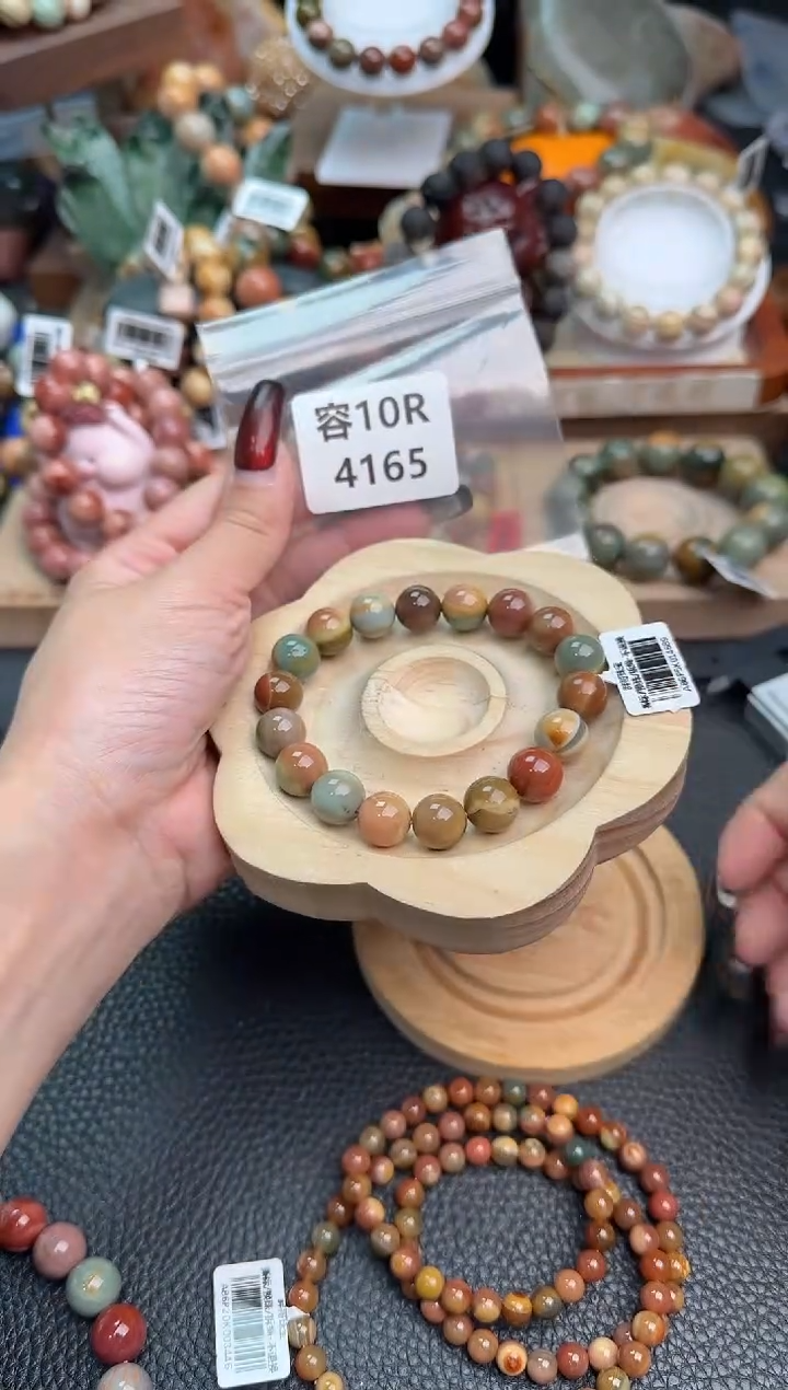 【闪购商品】石英质玉手链未镶嵌10R4165