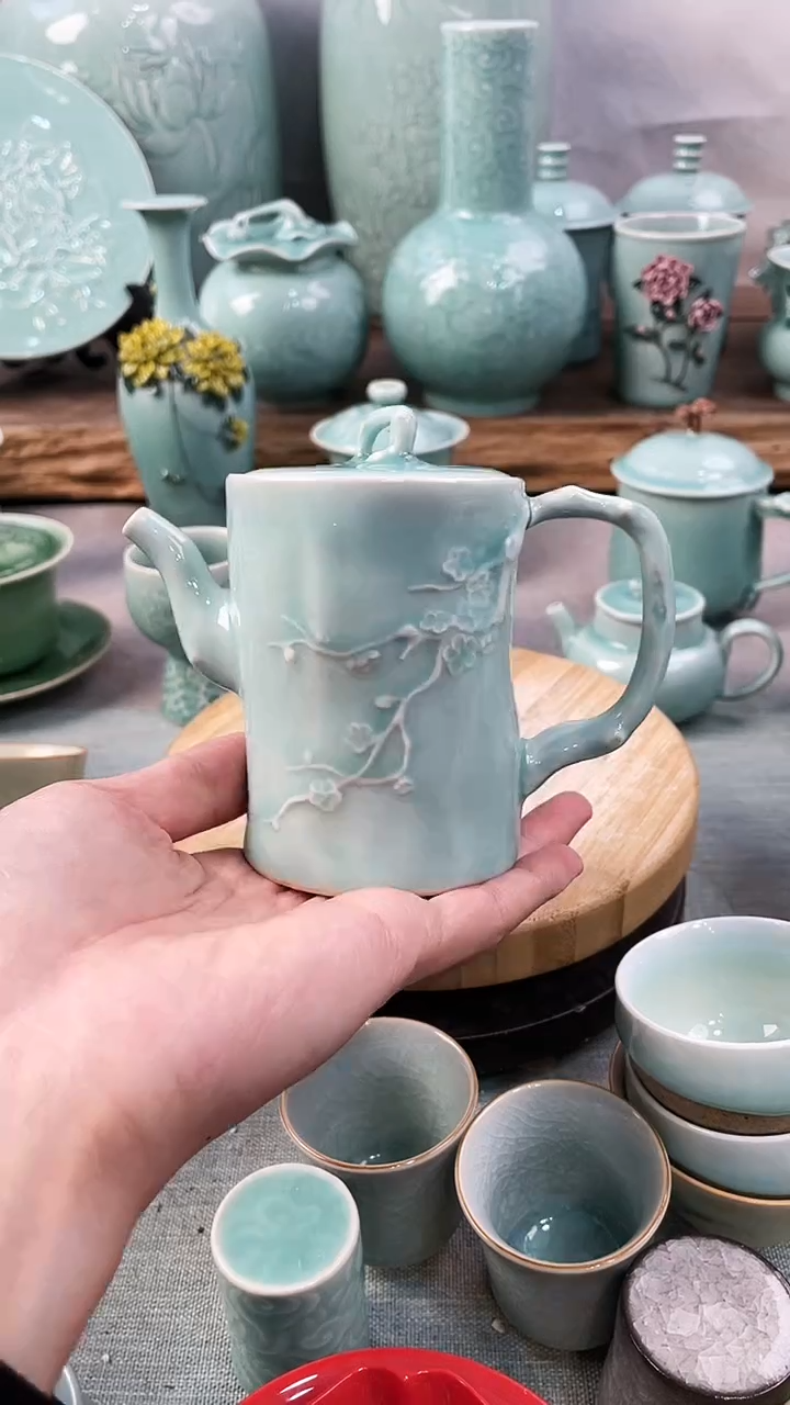 【闪购商品】特价 微瑕 慧仙青瓷