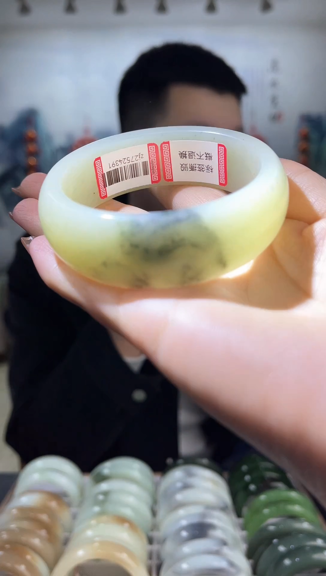 【闪购商品】和田玉手镯未镶嵌4391