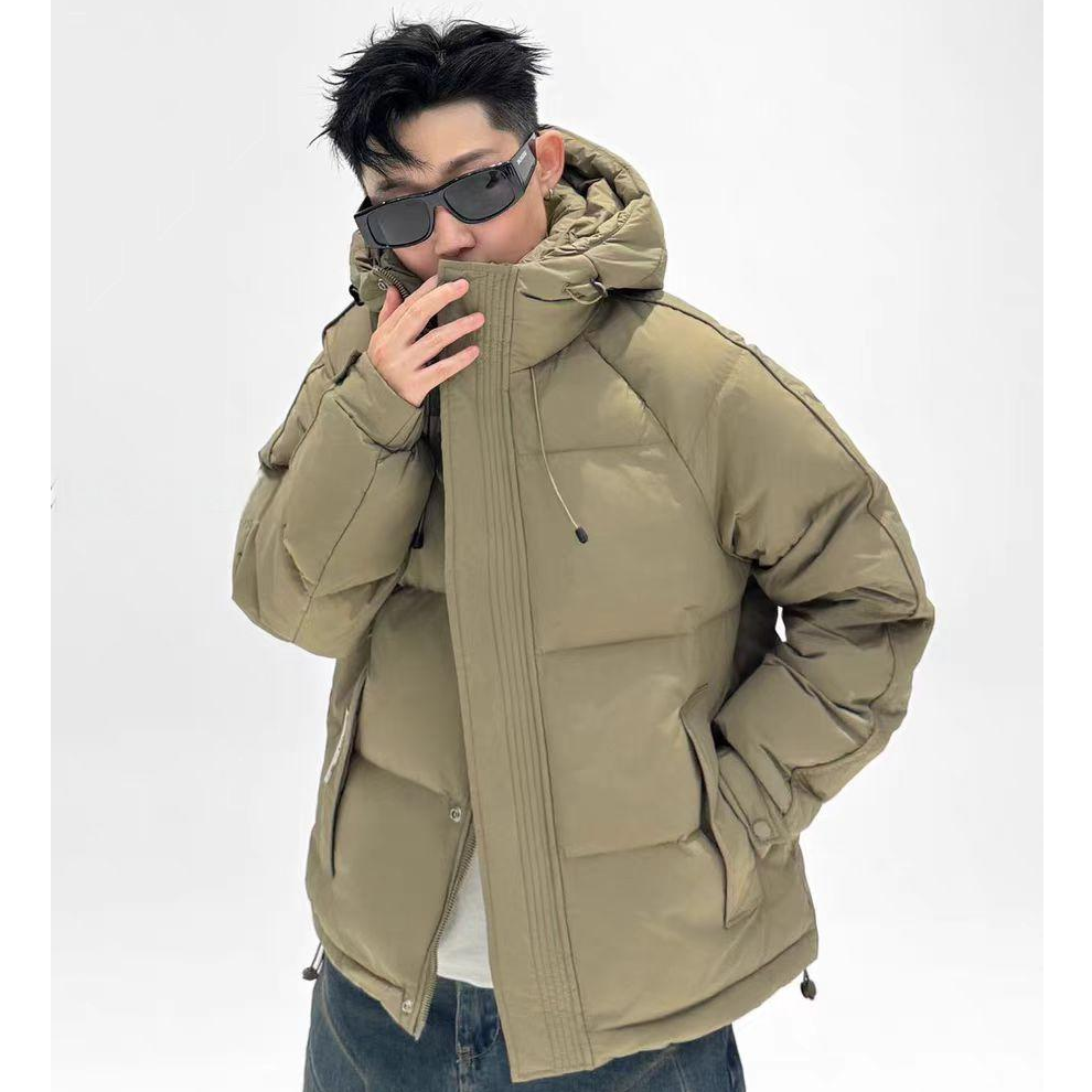 8102 男士冬季时尚百搭连帽棉服 三楼