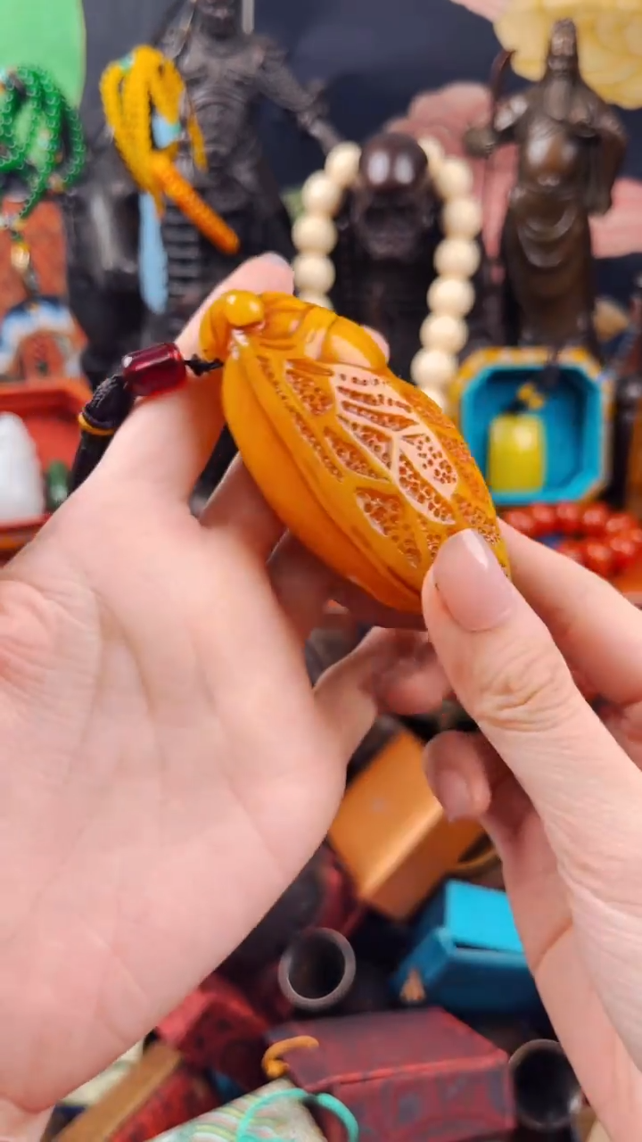 【闪购商品】蜜蜡裸石未镶嵌飞飞直播推荐精品38