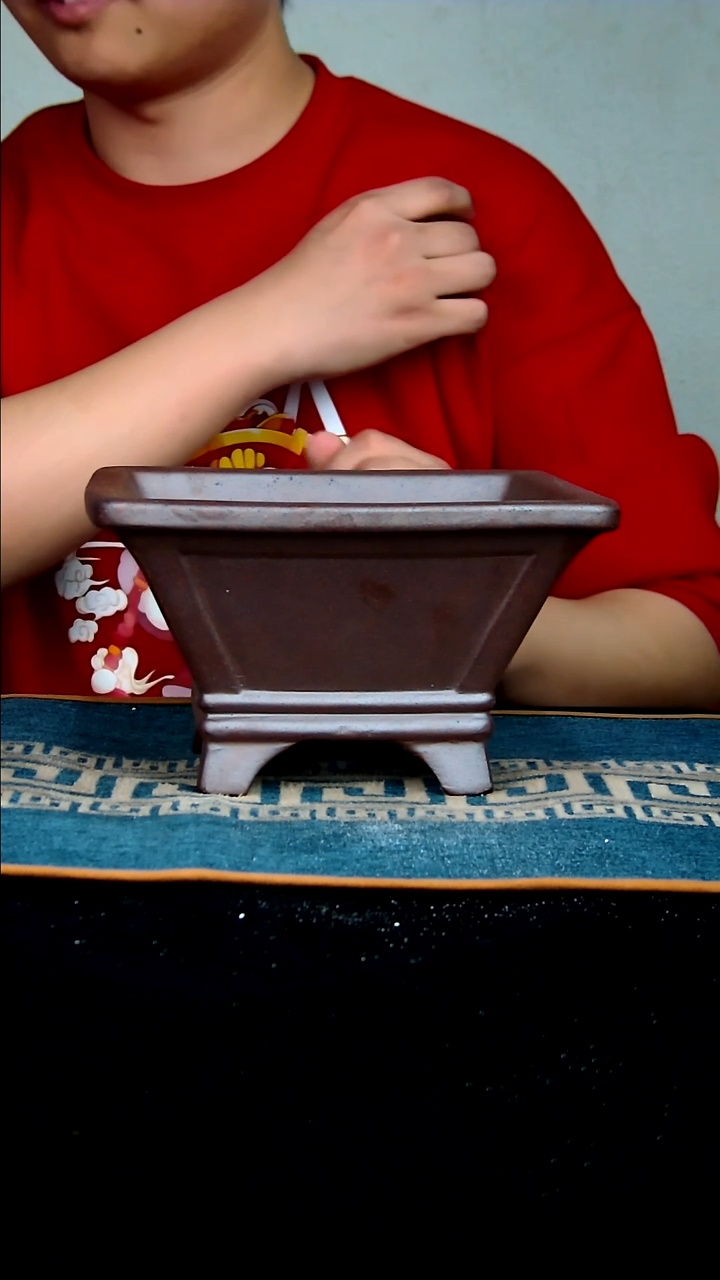 【闪购商品】紫砂花盆17*9.5内径尺寸