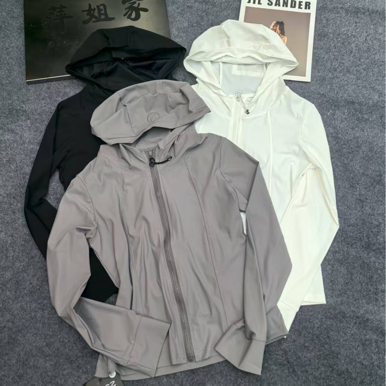 9313休闲修身显瘦透气薄外套