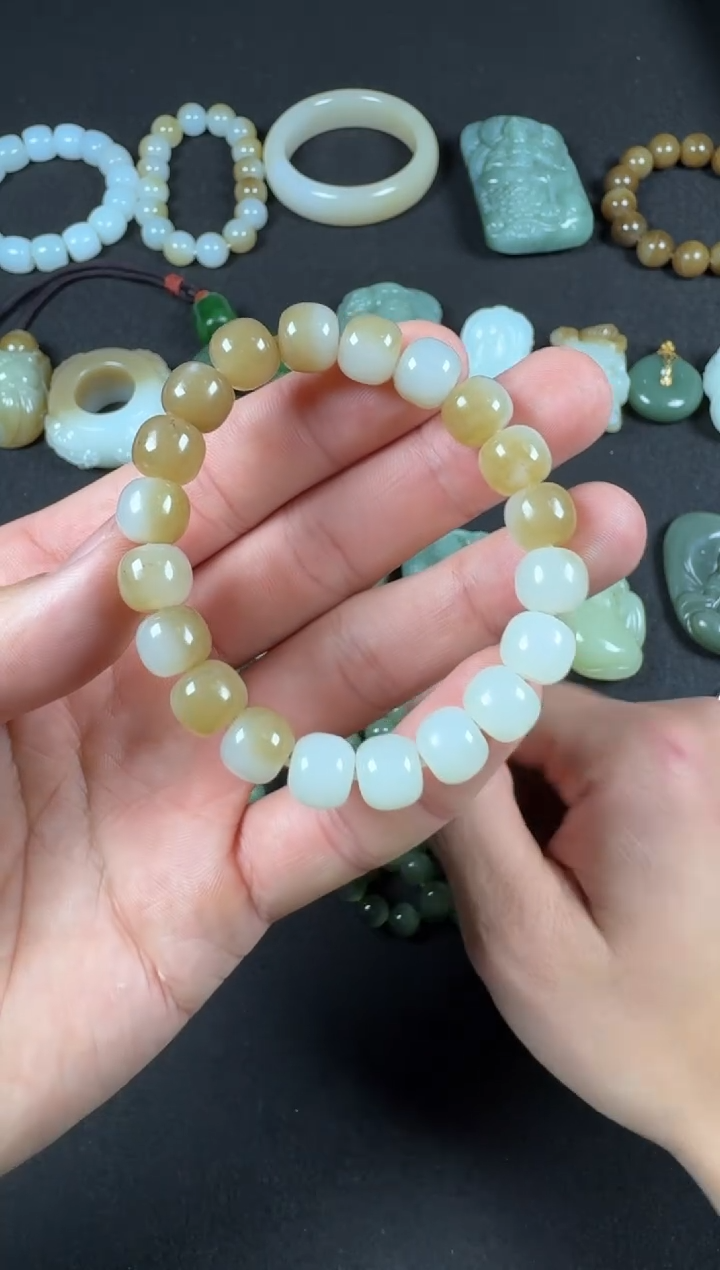 颈饰未镶嵌和田玉5