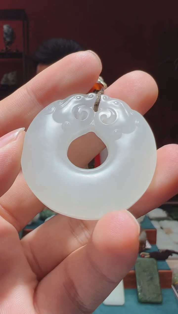 【闪购商品】和田玉吊坠(不含链)未镶嵌1