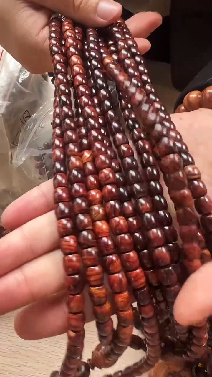 【闪购商品】黄花梨/降香黄檀手串/手链Z24海南黄花梨08长桶发一