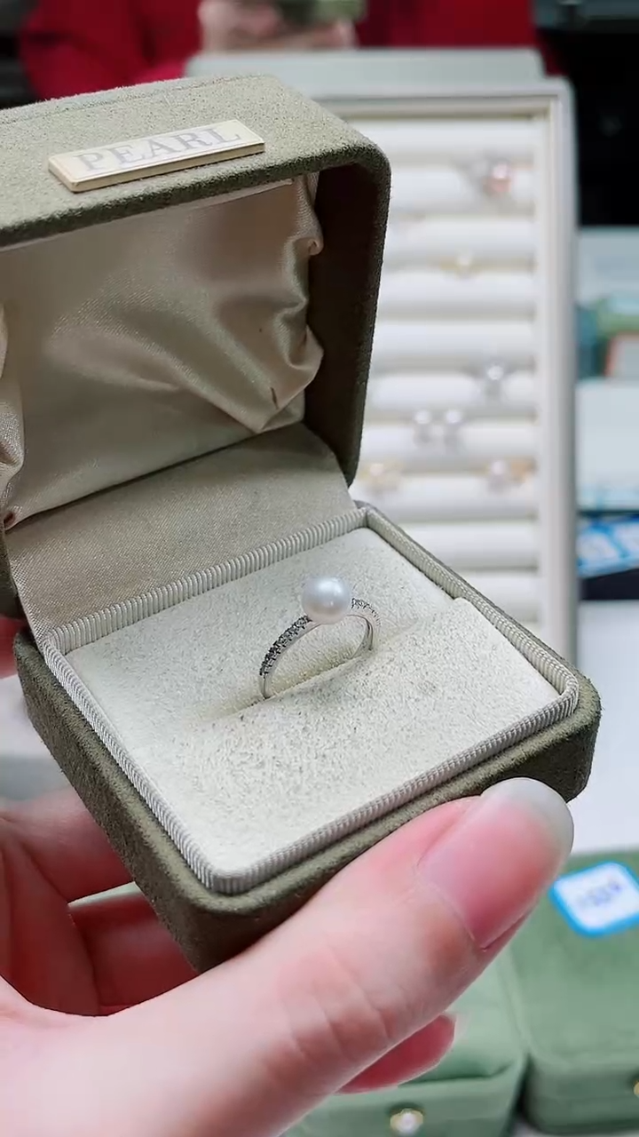 银S925镶嵌其他淡水珍珠多样性发一