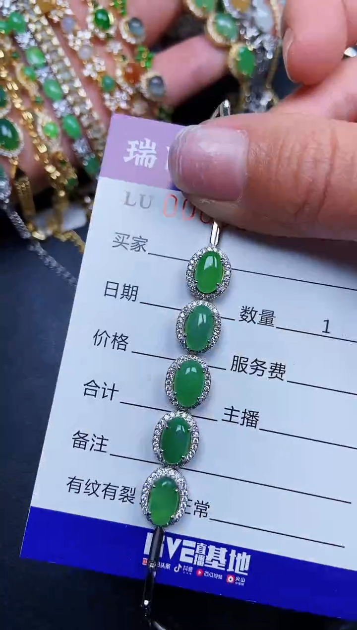 【闪购商品】翡翠颈饰银S925镶嵌0264