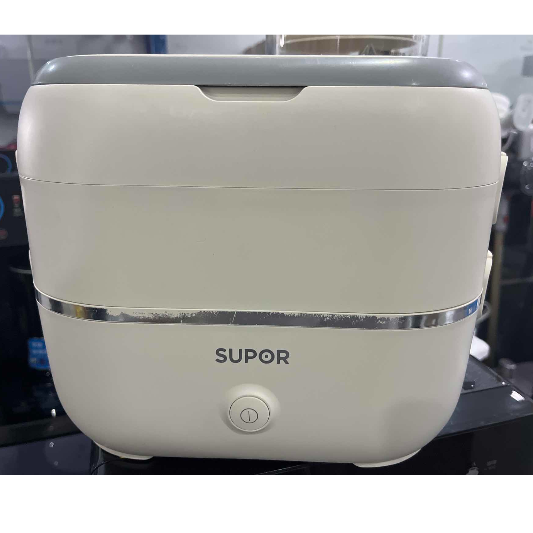 9新 SUPOR/苏泊尔 【二手】武汉仓电热饭盒轻微划痕功能完好