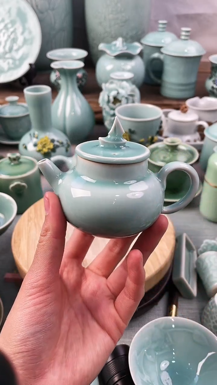 【闪购商品】特价 微瑕 慧仙青瓷