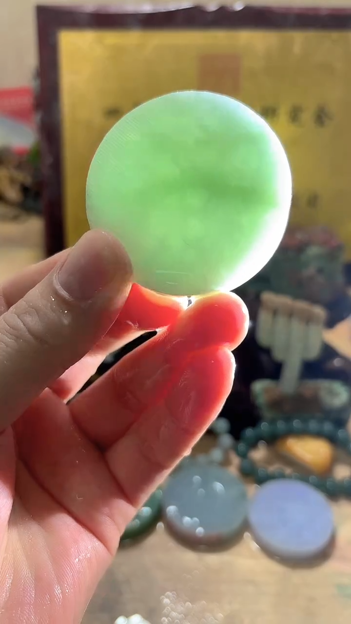 未镶嵌挂件翡翠A货常璀6688