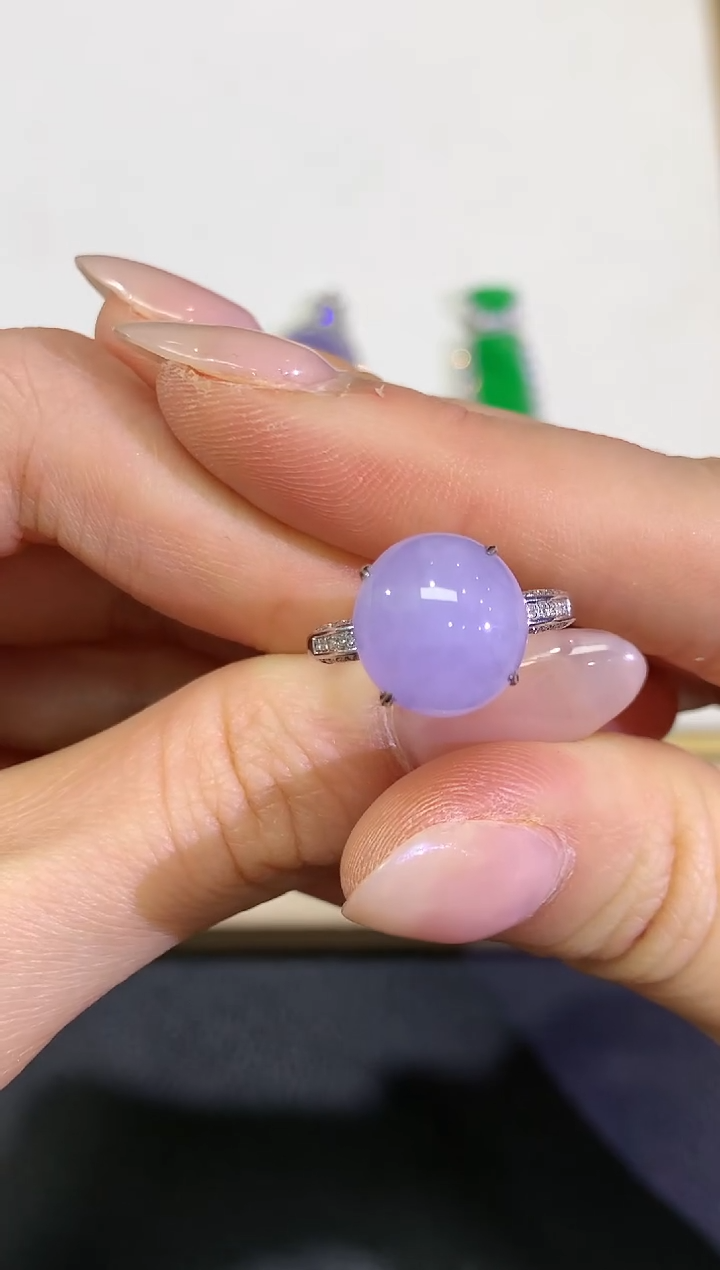 【闪购商品】翡翠颈饰18K金镶嵌团购37