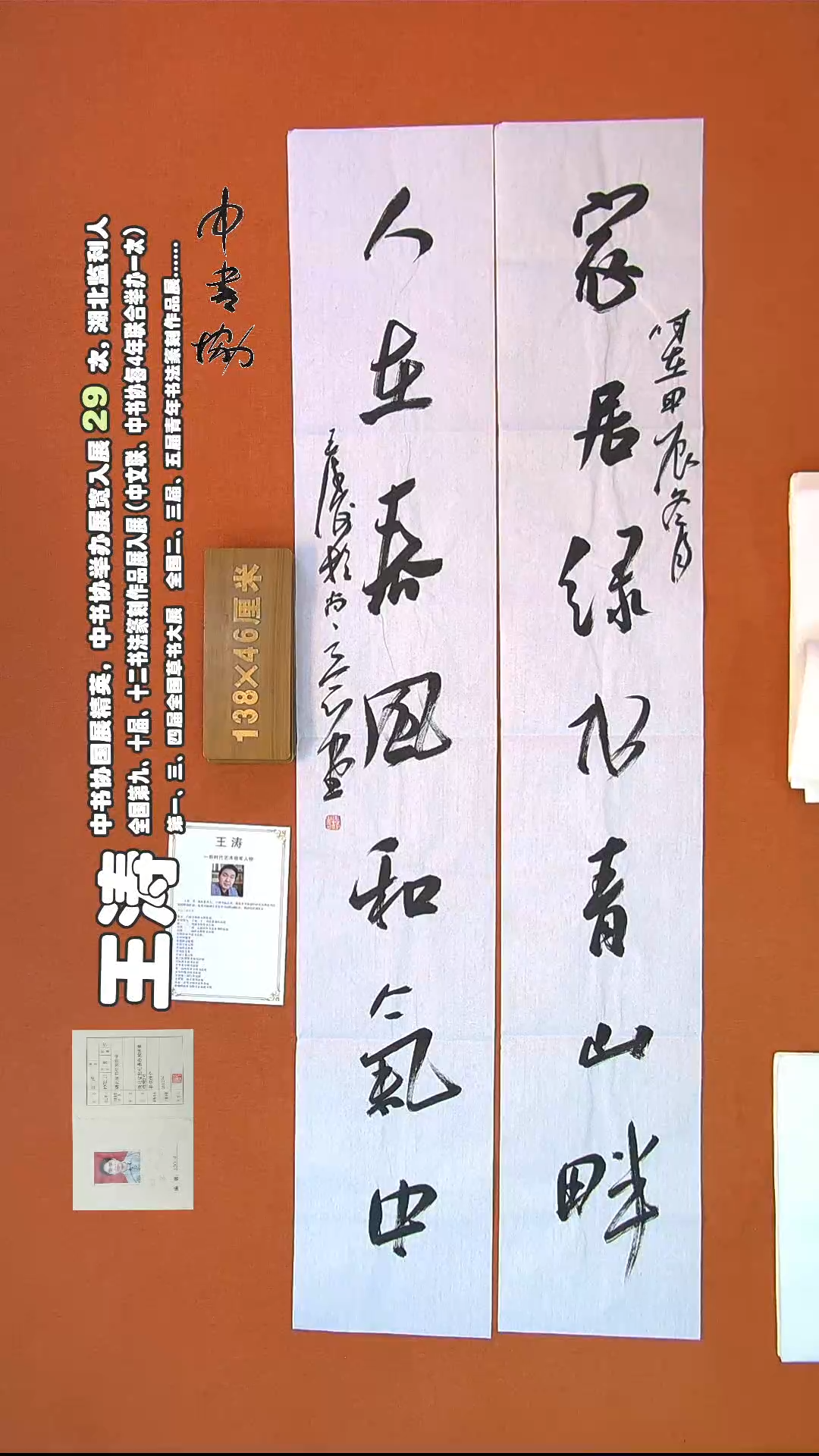 【闪购商品】书法259王涛书法作品