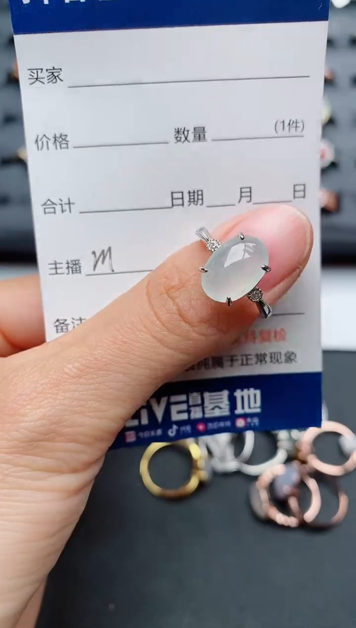 【闪购商品】翡翠戒指银S925镶嵌.............