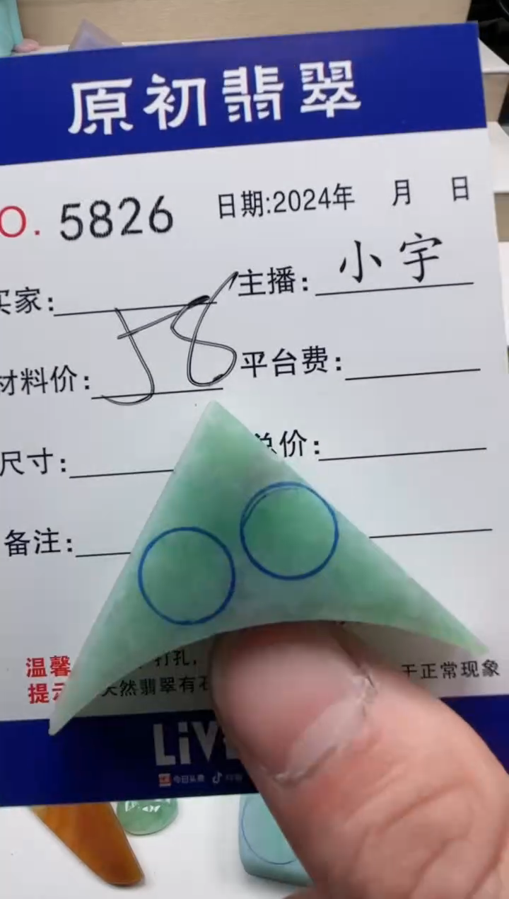 【闪购商品】翡翠颈饰未镶嵌缅甸翡翠5826
