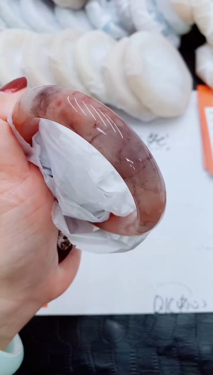 【闪购商品】石英质玉手镯未镶嵌S260-58-59