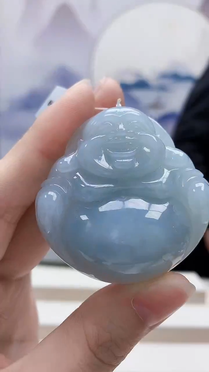 未镶嵌定制翡翠4957ry-毛货挂件23