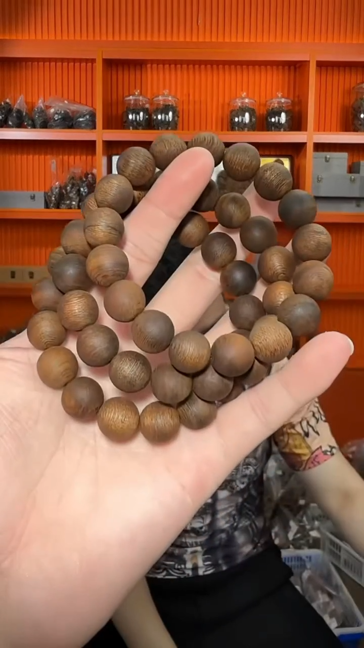 沉香手串415号金三角单圈1.2多样性发一