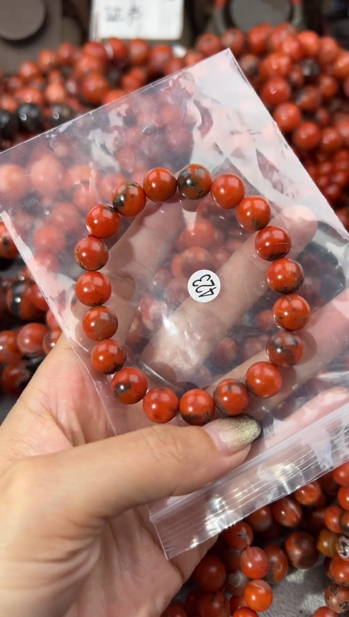 未镶嵌手串南红玛瑙10+