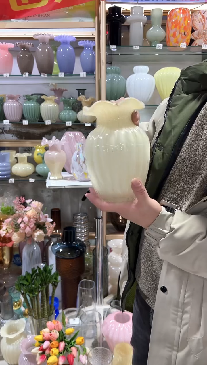 【闪购商品】无铅玻璃黄色芬顿微瑕介意勿拍