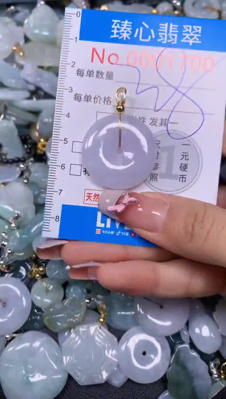 【闪购商品】翡翠颈饰未镶嵌含绳0001700