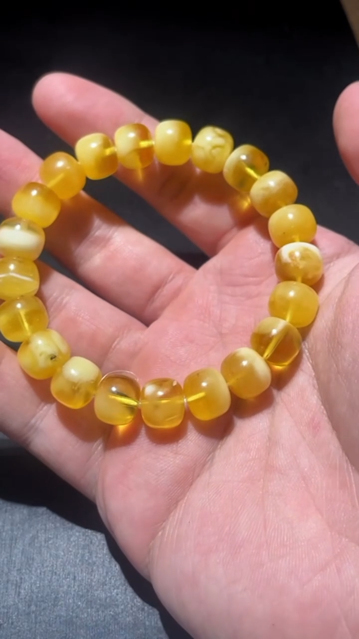 手串蜜蜡未镶嵌G22240702-43