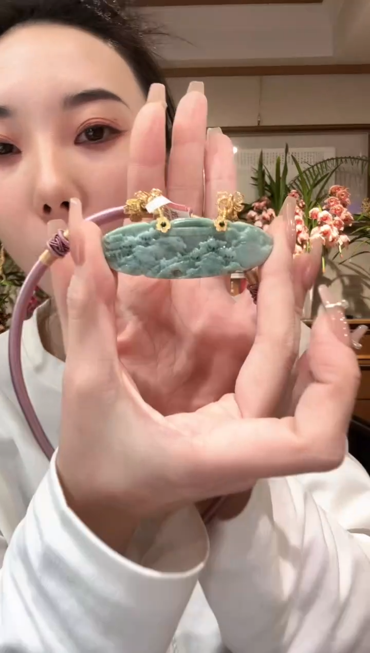 【闪购商品】翡翠颈饰未镶嵌国风