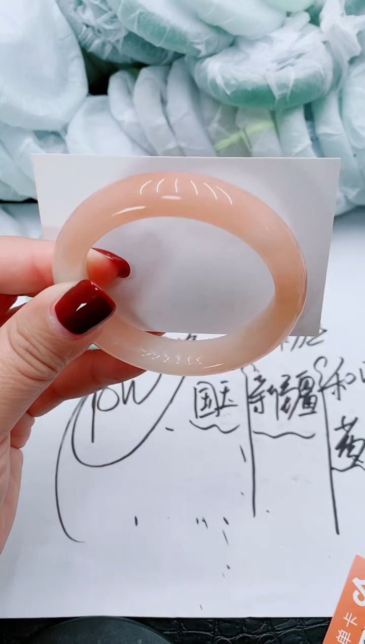 【闪购商品】石英质玉手镯未镶嵌P217-56/57