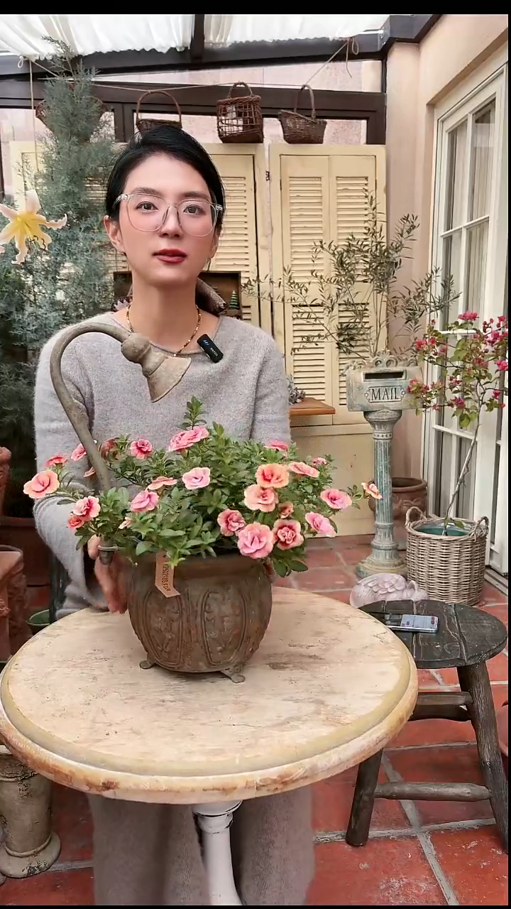 复古铁艺浴缸花盆直播福利商品008