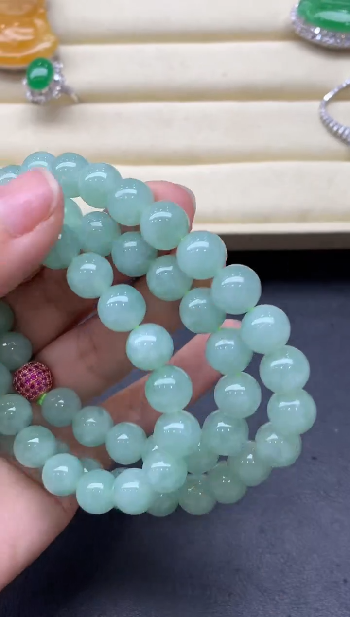 【闪购商品】翡翠手链未镶嵌565-中国好珍宝