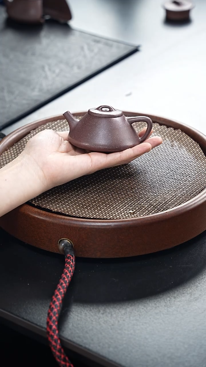 茶壶紫砂子冶-千禧紫泥-全手工无添加-150cc